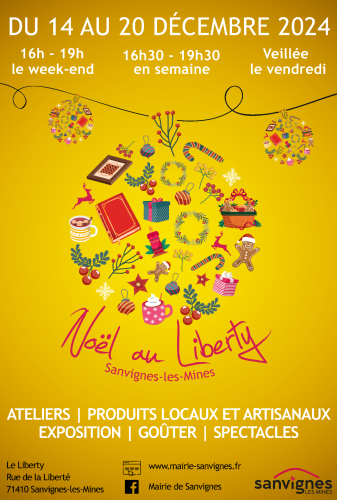 Affiche Noël au Liberty