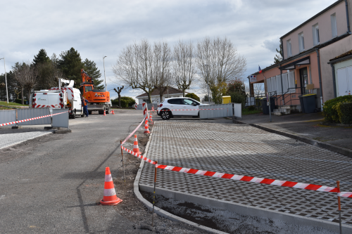 travaux à proximité de l'espace france services