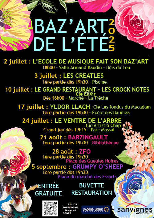 Affiche du Baz'ART 2025