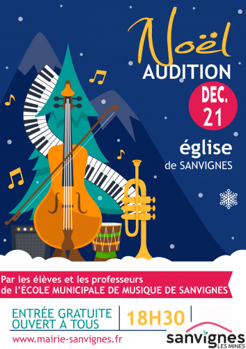 affiche audition Noël