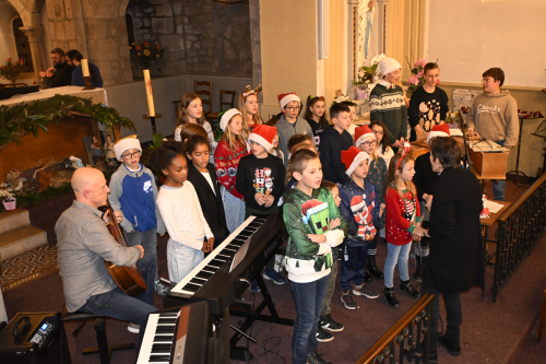 la chorale de l'école municipale de musique