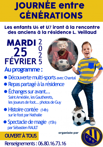 affiche journée intergénérationnelle CSS