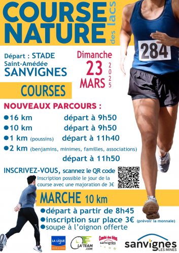 affiche course nature 2025